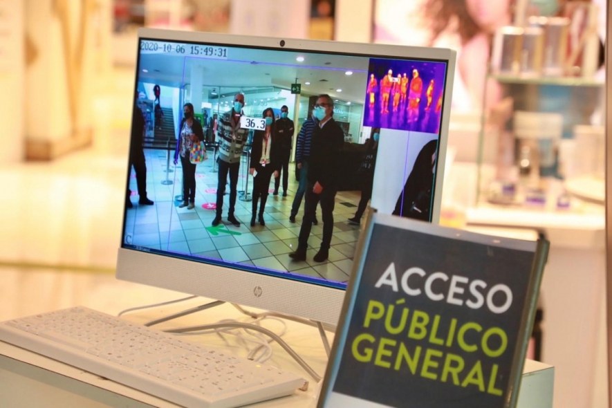 ALCALDE REALIZA VISITA INSPECTIVA A MALL PLAZA ANTOFAGASTA PARA CONSTATAR  CUMPLIMIENTO DE PROTOCOLO